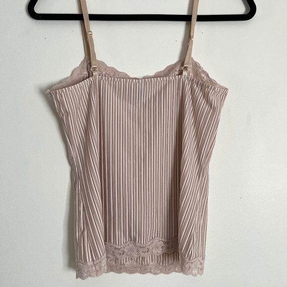 Jessica lace bow striped camisole - Picture 5 of 6